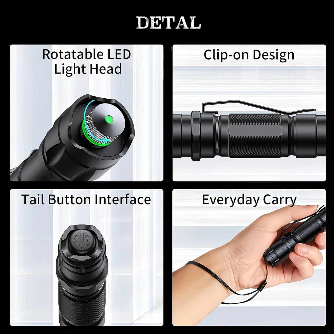 1 piece Green High-Power Green Laser Pointer, Laser Pointer for Indoor Meetings, Tactical Laser Flashlight for Outdoor Camping and Hiking