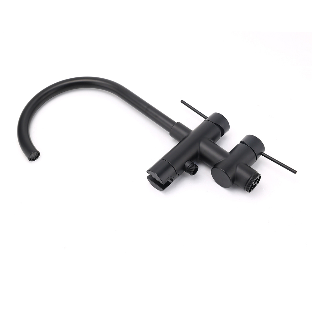 WELS Matt Black Bathtub Filler Free Standing Mixer Faucet Tap Spout HandHeld Set