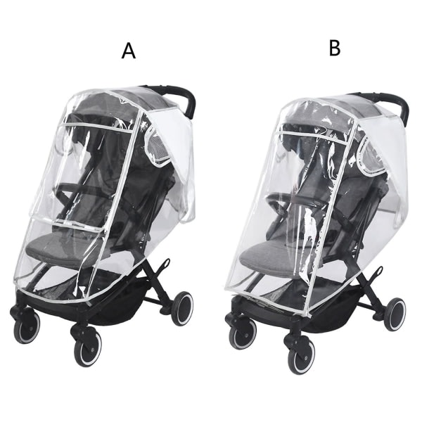 Universal Rain Cover for Strollers Protect Against Cover Snow Fo B