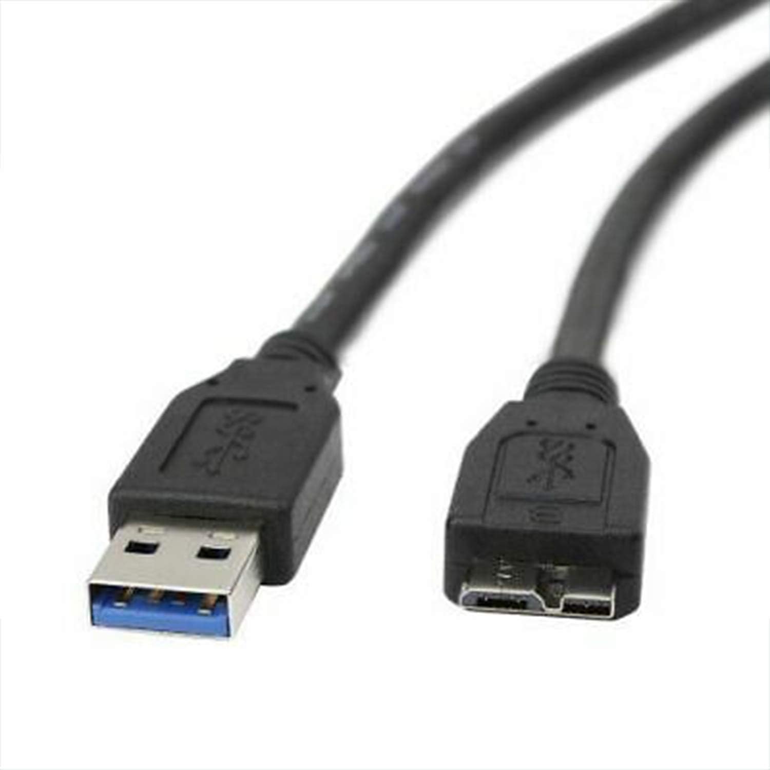 USB 3.0 Cable Compatible with Western Digital/WD/Seagate/Clickfree/Toshiba/Samsung Portable Hard Drive - USB 3.0 A/Micro-B Cable (1m)