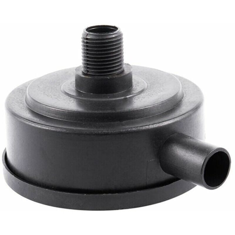 Air Filter Compressor Filtration Silencer 20mm Male Connector Black, DEBUNS