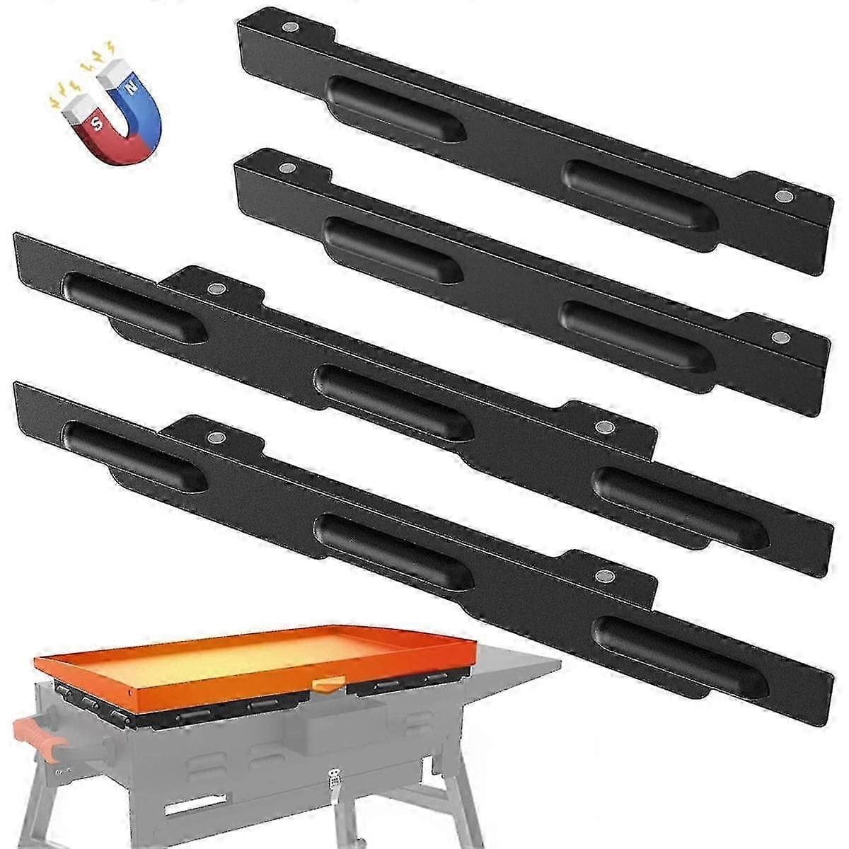 Magnetic Wind Shields for 36 Inch Blackstone Grill Stainless Steel Flame Shield Black