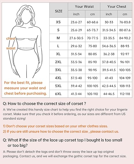 Corset Tops for Women, Bustier Shapewear Lingerie, Lace Waist Push Up Bodysuit black XS
