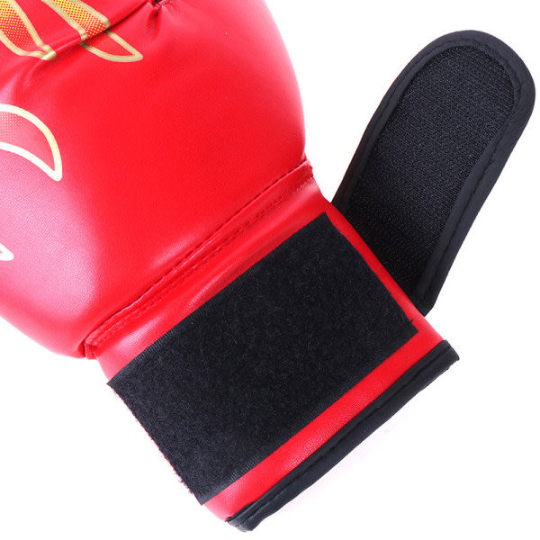 Boxing Gloves Children Junior Youth Sparring Training Kickboxing one size Red