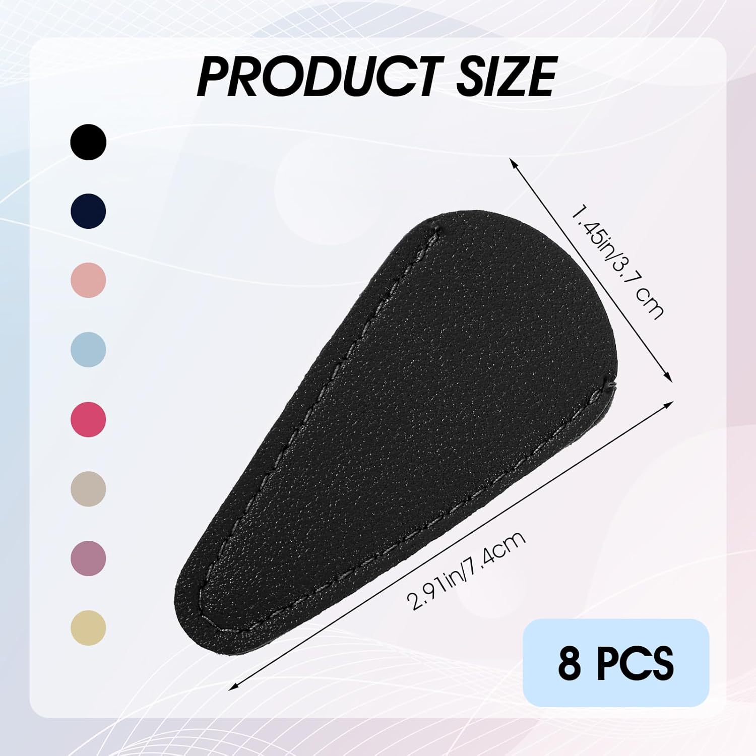 8 PCS Scissor Sheath Embroidery Scissor Cover Protective Sheath for Scissors Sewing Scissors Sheaths Safety Cover Protector Portable Sewing Sheaths for Embroidery Crafts (Multi Colors)