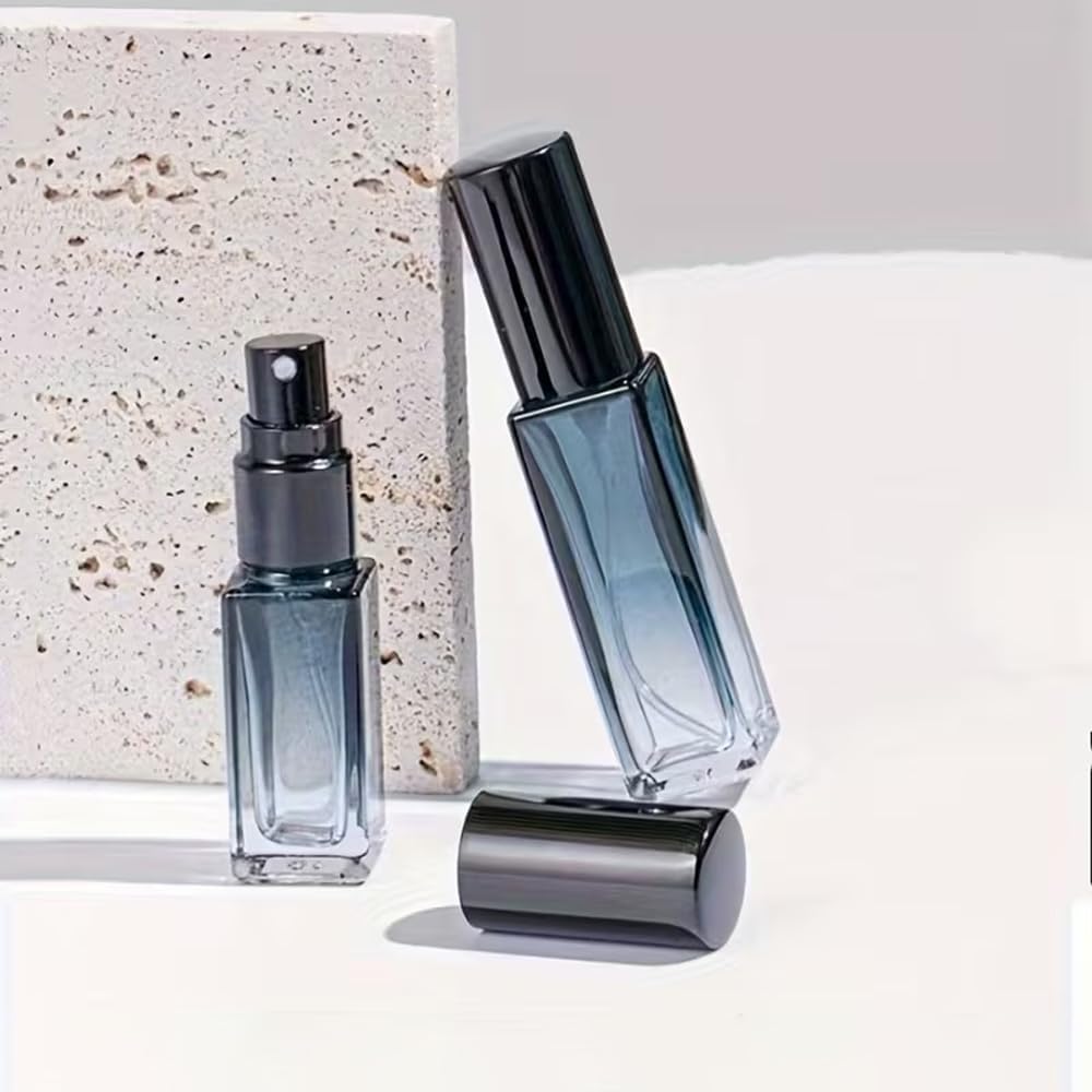 3pcs 10ml Fine Mist Glass Spray Bottle, Portable Exquisite Travel Artifact