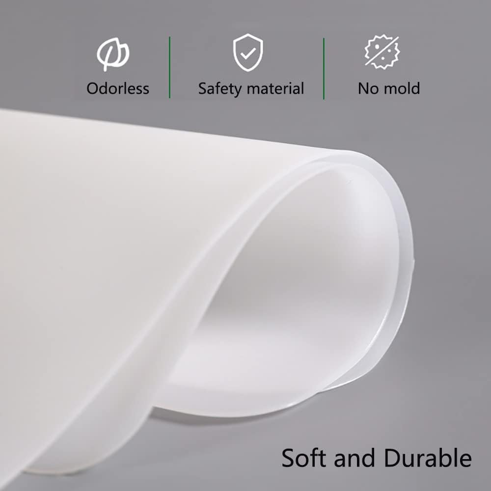 Silicone Tub Stopper Floor Drain Cover, 2 Pieces Sewer Anti-Odor Mat Deodorizing Drain Plugs for Kitchen, Bathroom and Laundry(5x5 inch)