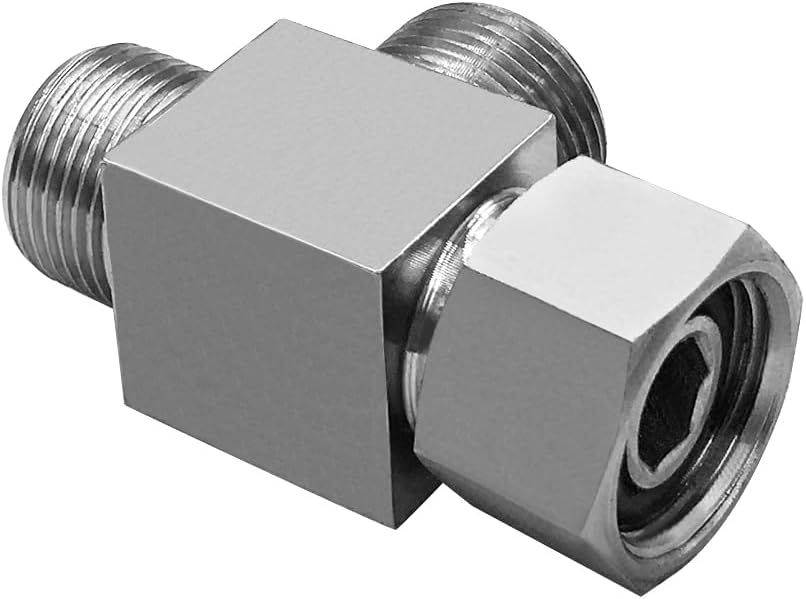Stainless Steel 3/8 Compression Tee Fitting - 3/8" Inlet & Outlet Angle Stop
