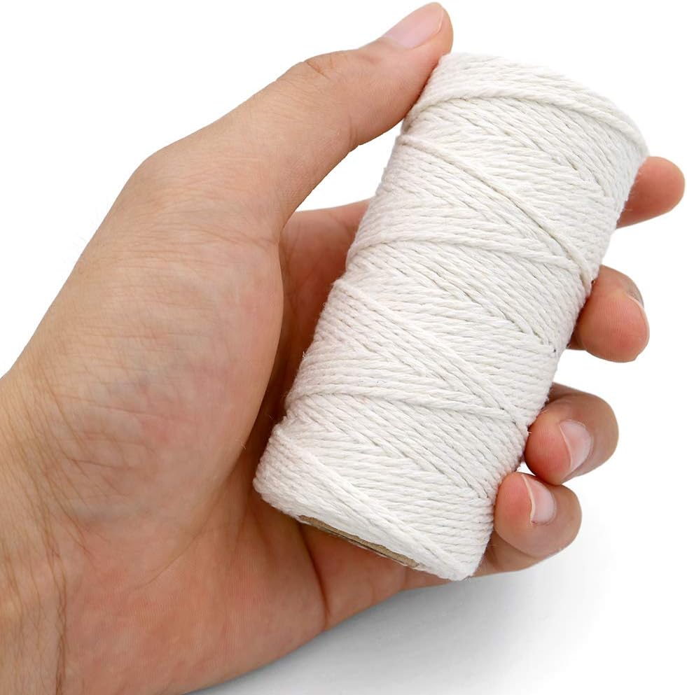 White Twine String and Gold Twine String