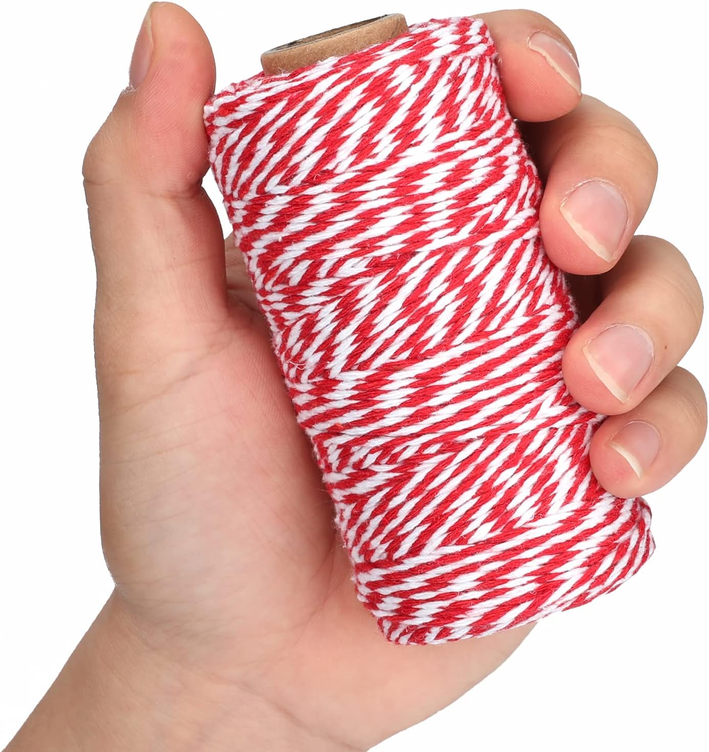 White Twine String and Red White Twine String