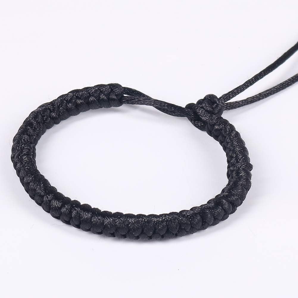 Nylon Satin Cord, 295 Feet 2mm Black Silky Rattail Cord Necklace String for Jewelry Making, Bracelets, Necklaces, Lanyards, Keychains, Beading