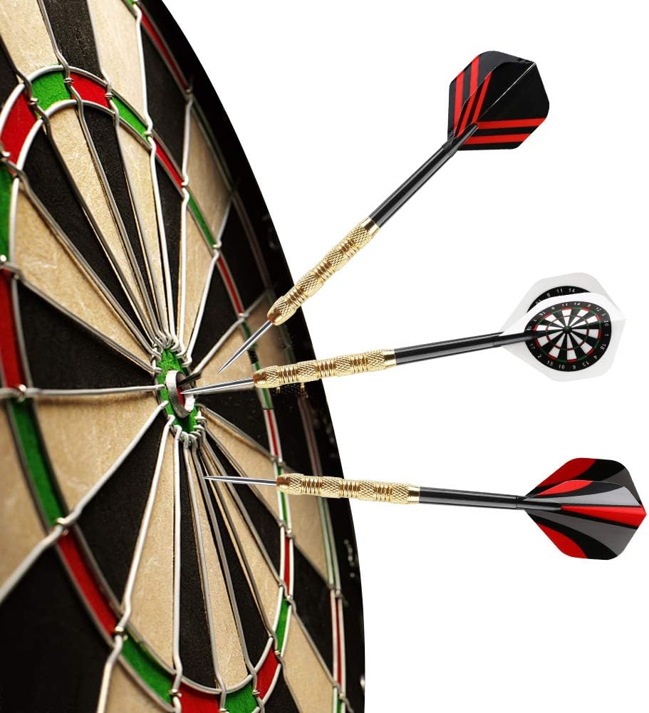 Metal Tip Darts, Steel Tip Darts, 18 Grams Professional Metal Darts, Darts Metal Tip Set, Metal Darts for Dartboard