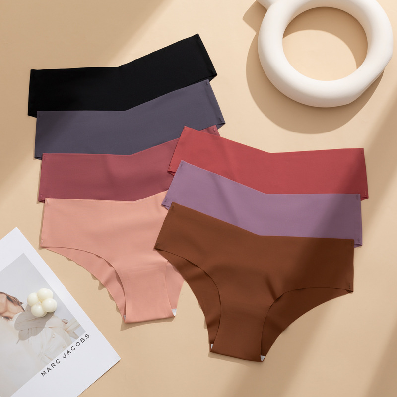 7-Pack Women's Plain Color Briefs Lingerie Underwear Size L
