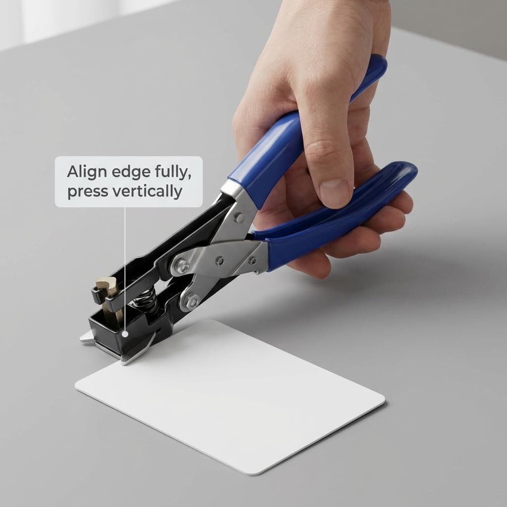 Corner Rounder Cutter R3 (3mm Radius), Smooth Edge Trimmer for PVC Cards, Photos & Paper Projects