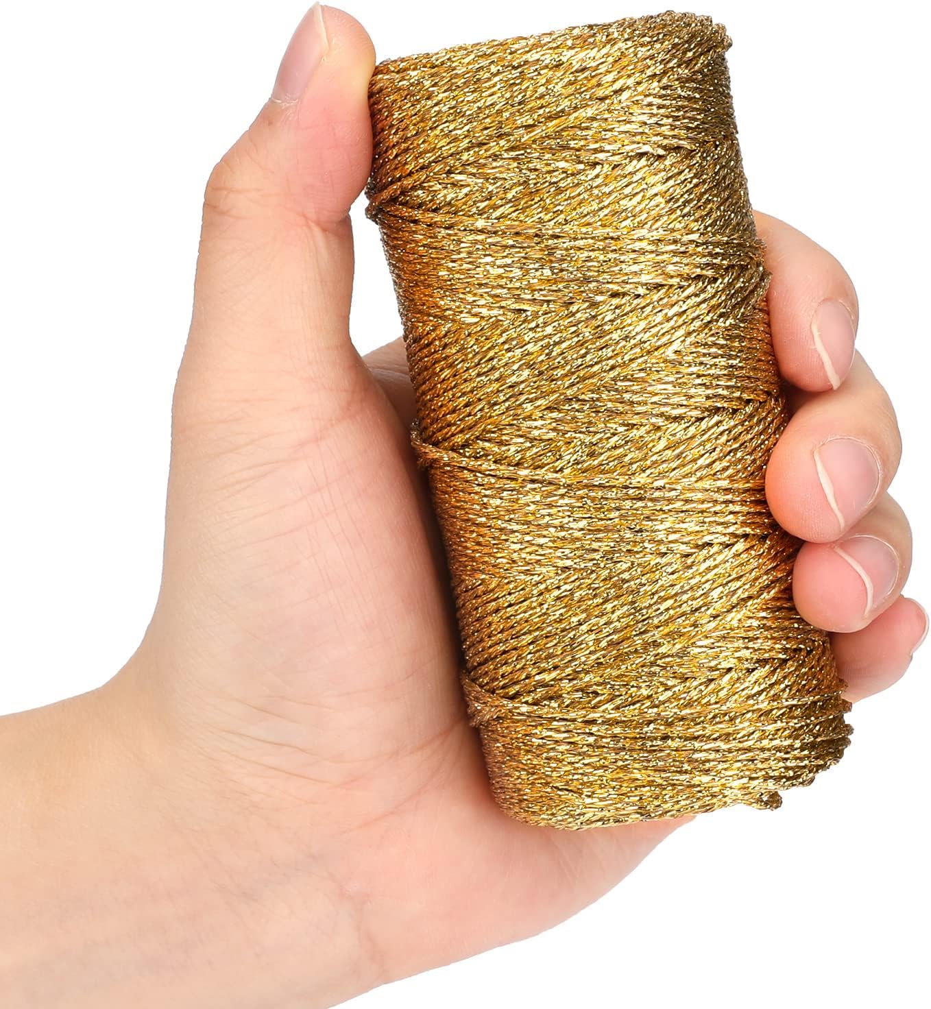 Gold Twine String and Gold Rope Bundle