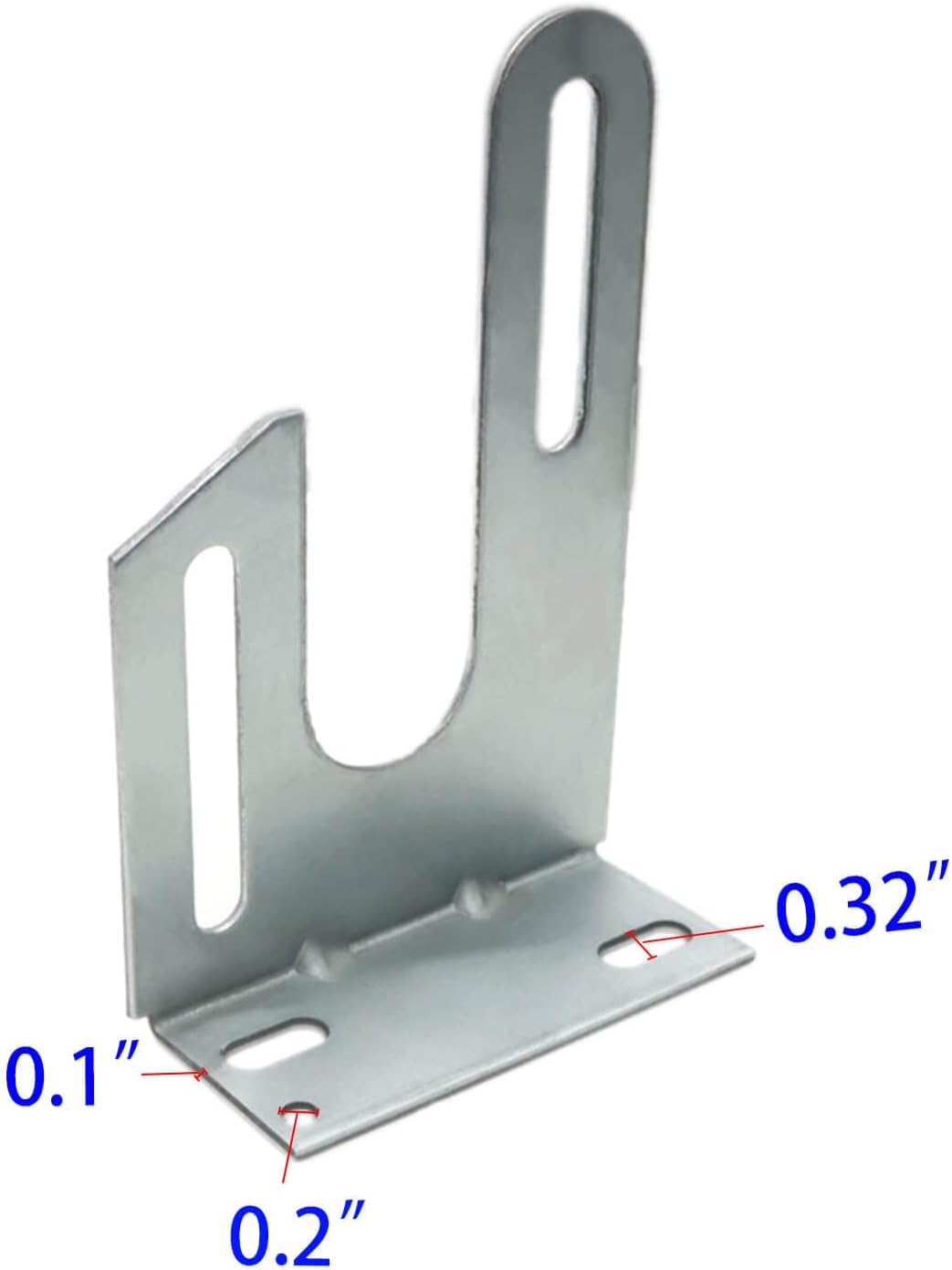 Heavy Duty Residential Garage Door Torsion Spring Center Brackets, Industrial Door Parts Support for 1-3/4" to 2-5/8" ID Springs (Pair)
