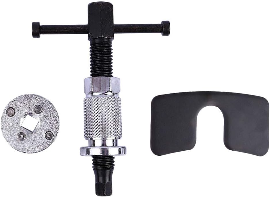Brake Caliper Piston Rewind Tool Compression Dual Pin Brake Right Handed Thread Set for Car Disk Brake Pad Replacement