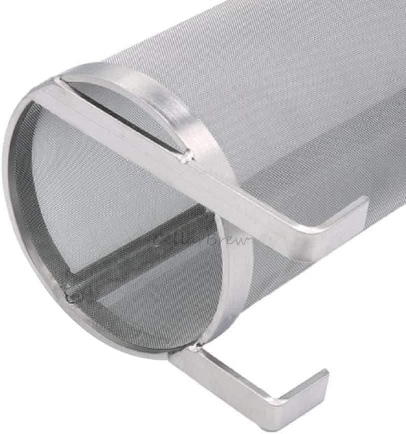 Spider Strainer Mesh 300 Micron 6"x14" for Home Beer Brewing Filter Kettle