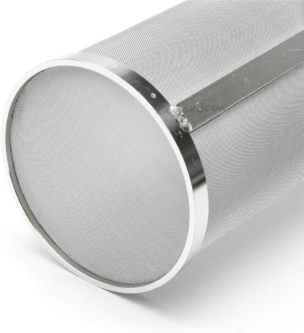 Spider Strainer Mesh 300 Micron 6"x14" for Home Beer Brewing Filter Kettle