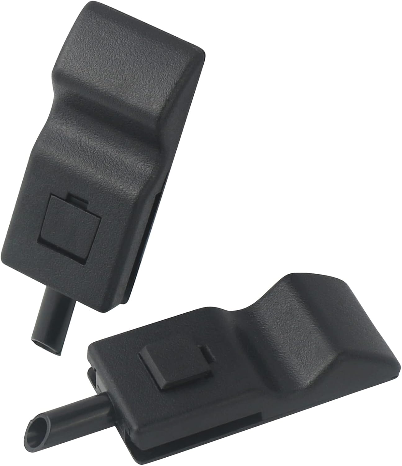 Door Lock Knob (2pcs) Compatible with 2007-2014 Chevy Avalanche Silverado Suburban Tahoe, GMC Sierra Yukon, Escalade Replaces 15844616