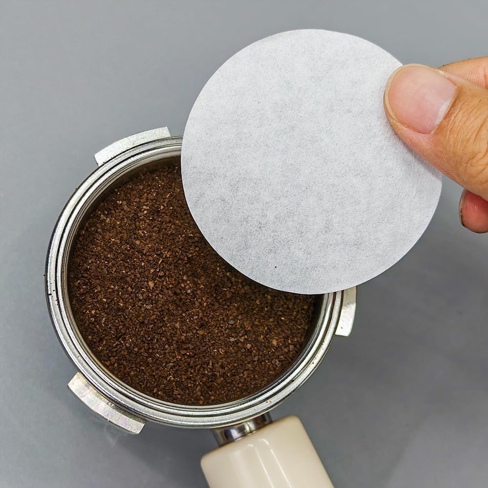 Disposable Replacement Coffee Paper Filters, 600 Counts 64mm Natural Unbleached Disposable Coffee Paper Filter for Aeropress Espresso Maker