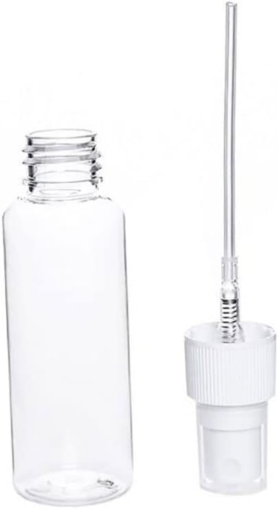 Small Spray Bottle 100ml Clear Plastic Spray Mist Bottle Refillable Travel Bottle Set for Toiletries 4PCS