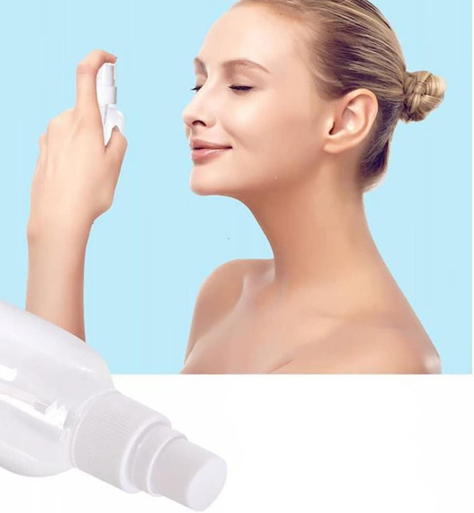 Small Spray Bottle 100ml Clear Plastic Spray Mist Bottle Refillable Travel Bottle Set for Toiletries 4PCS