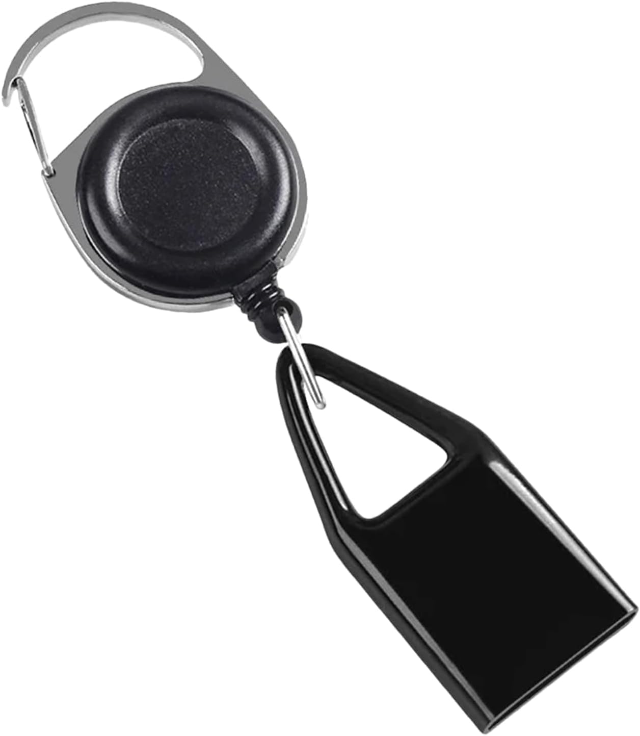 2Pcs Black Pants Lighter Clip,Retractable Lighter Belt,Anti Lost Retractable Lighter Cover Leash,Keychain Belt,Lighter Leash for Fishing Hiking,Lighter Protective Cover for Camping,House Supplies
