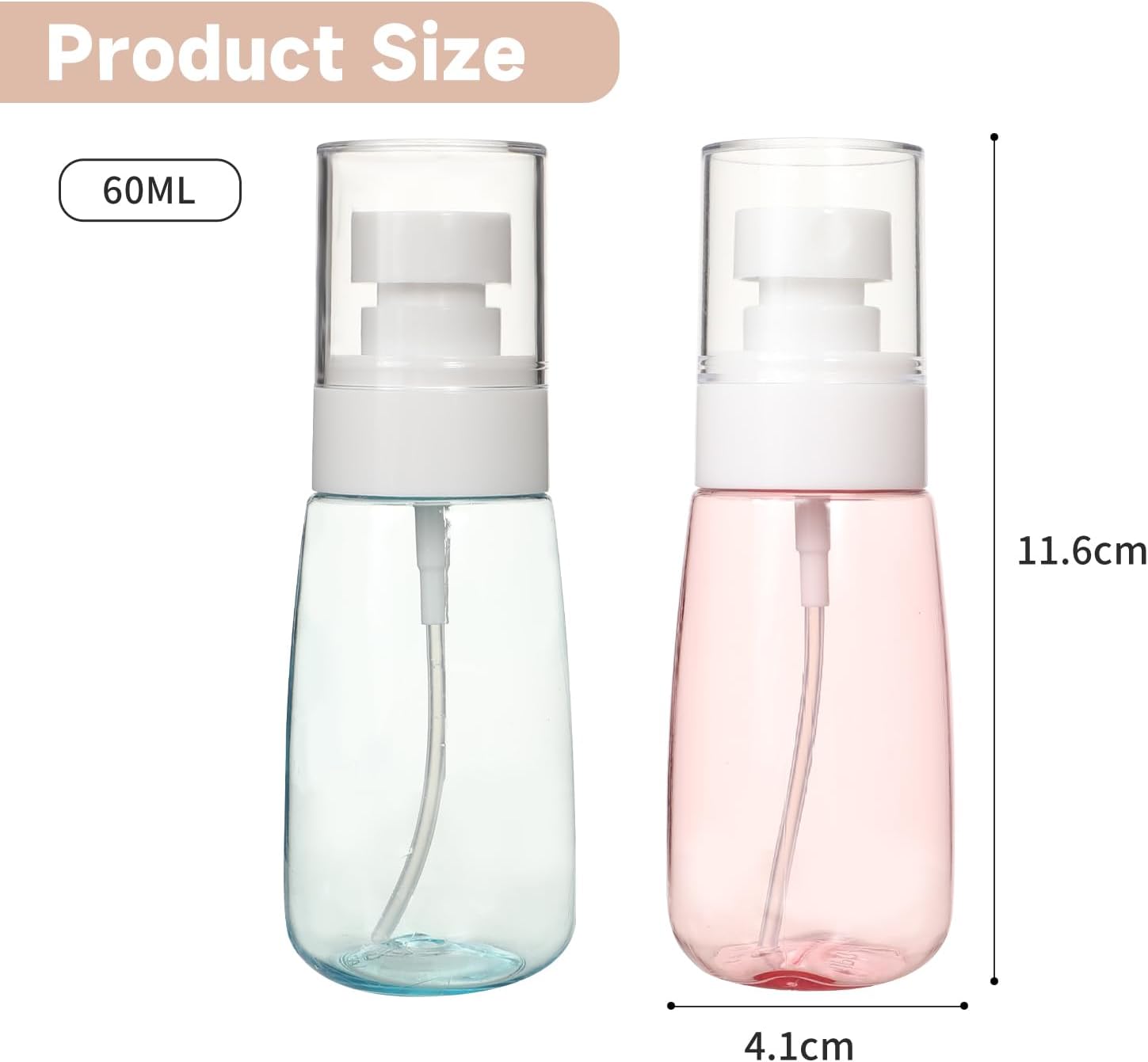 Spray Bottles Small Mini Travel Spray Bottle Continuous Mister Small Spray Bottle Fine Mist Empty Fine Mist Sprayer for Cleaning Salons Cosmetic Misting Skin Care