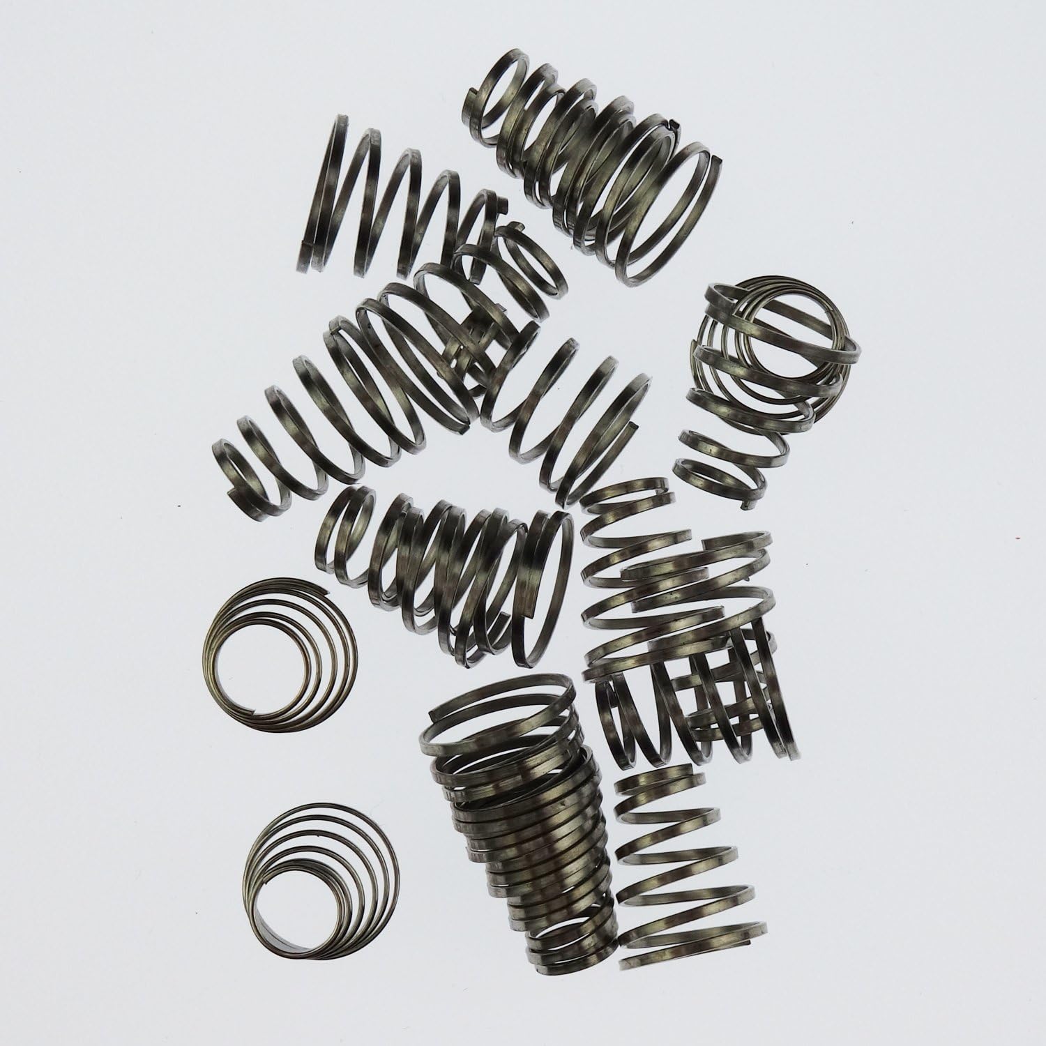 30 Pack 304 Stainless Steel Universal Quick Release Bike Wheel Skewer Springs with Storage Box