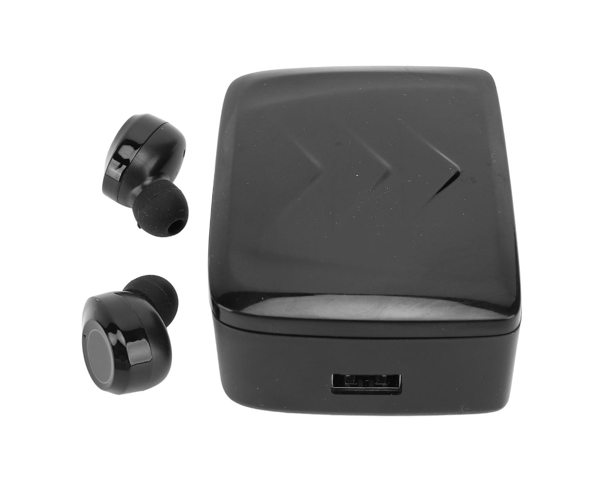 Language Translator Earbuds 144 Online Languages Translation Bluetooth 5.3 Wireless Music Device with APP for Android Black