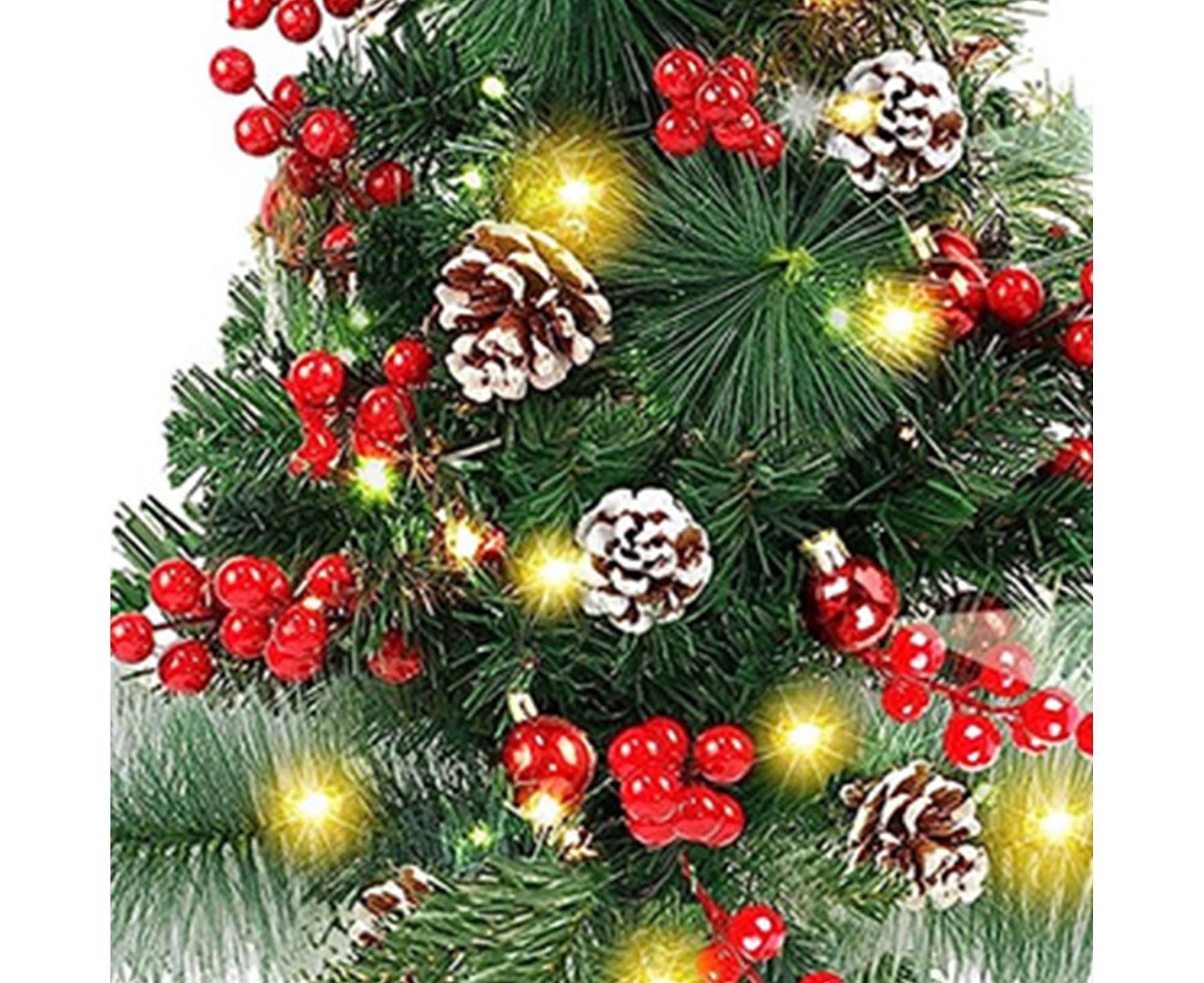 Solar Christmas Tree Garden Stake Lights Outdoor Christmas Tree Lighted Yard Decorations