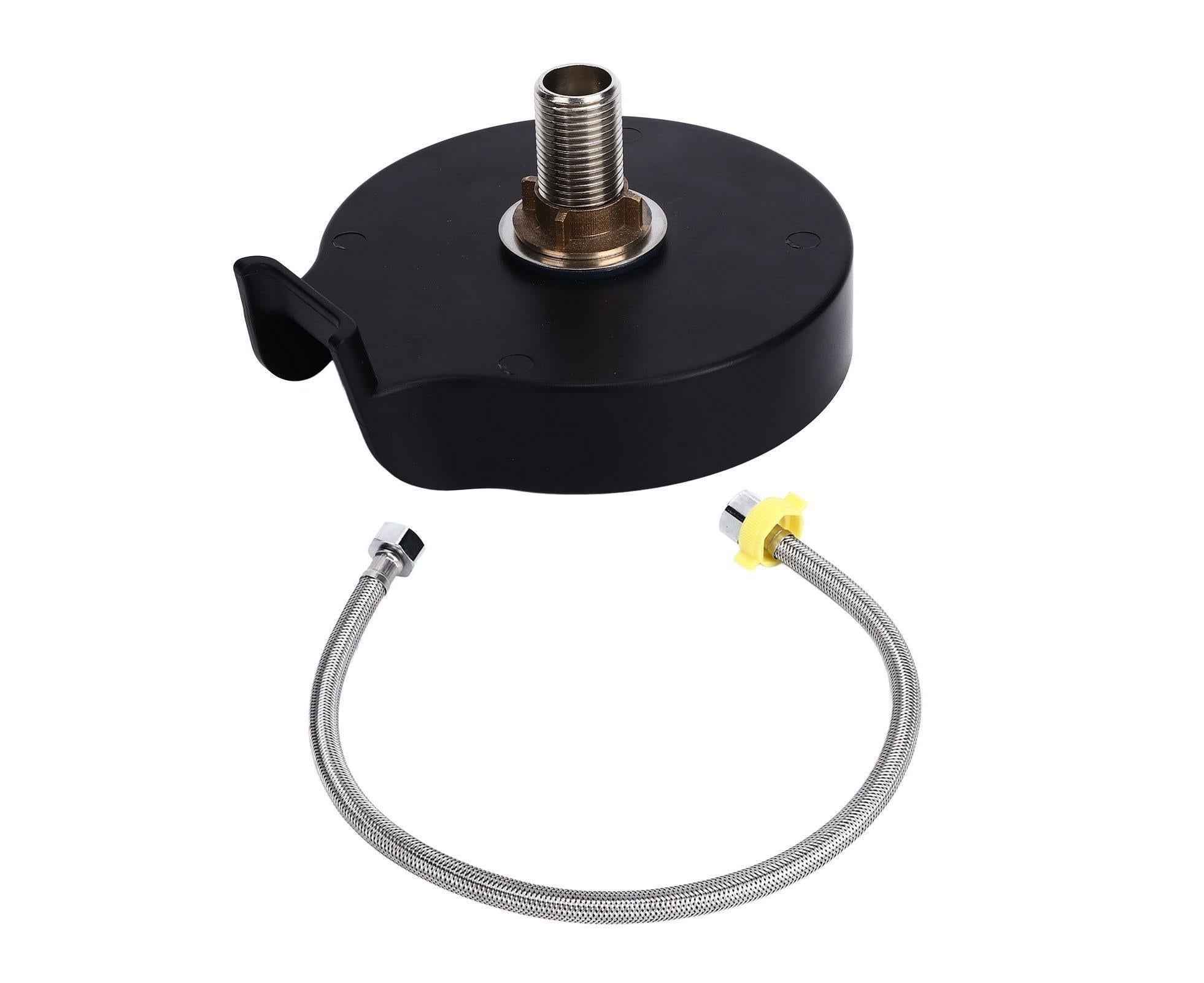 Cup Washer for Club Bar Home Kitchen G1/2 Interface Quick Cleaning Detachable Wash Basin Press Glass Rinser