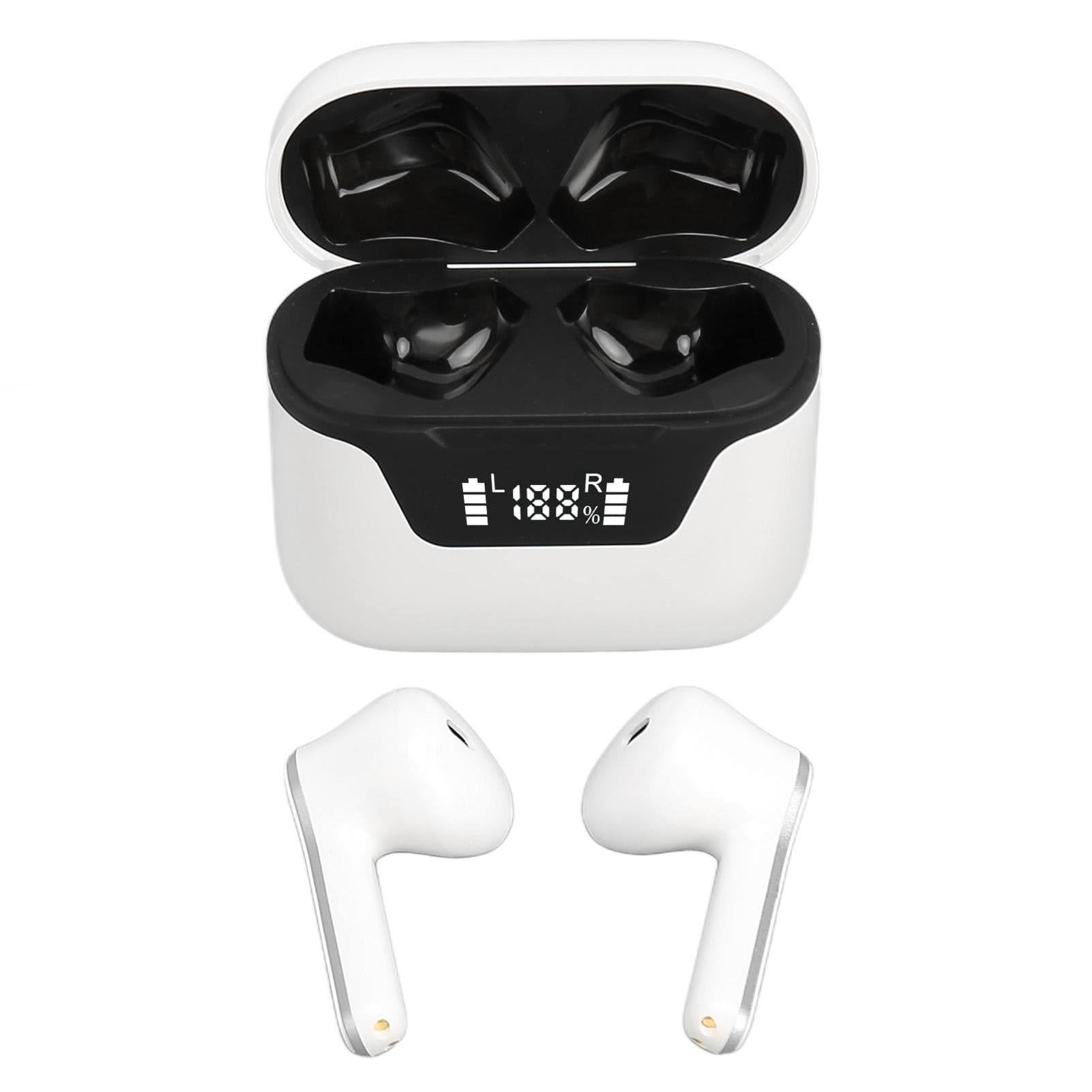 Language Translator Earbuds Bluetooth Support 144 Languages Translation Wireless Translator Earphone White