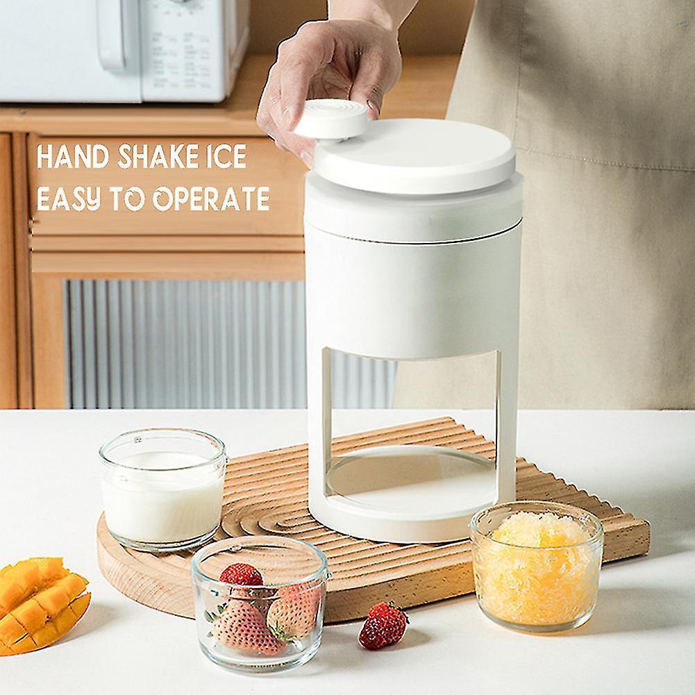 Ice Slushie Making Machine Durable Multipurpose Ice Crusher For Ice Cream Drinking