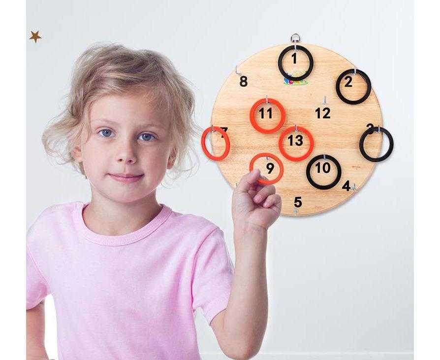 Ring Toss Game,Indoor Outdoor for Babies Adults Family,Fun Tailgate or Hangs on Wall,Exciting Gift Idea, secure & Durable Design