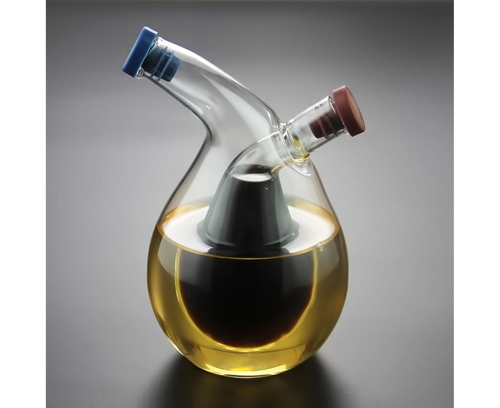 280ml Sauce Bottle Glass Seasoning Storage Bottle-Transparent