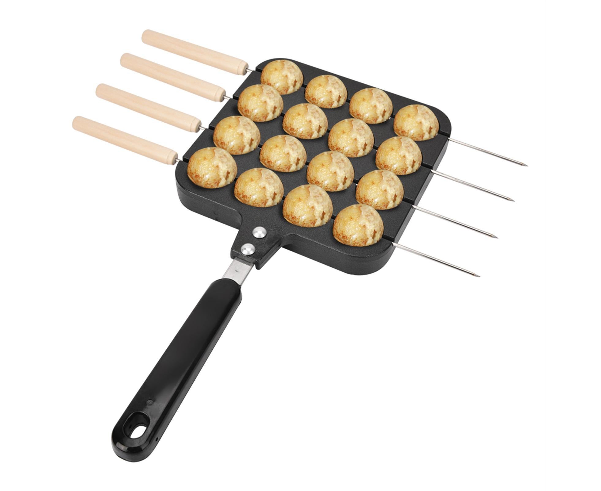 Non-Stick Takoyaki Grill Pan Plate, Cooking Baking Mold Tray