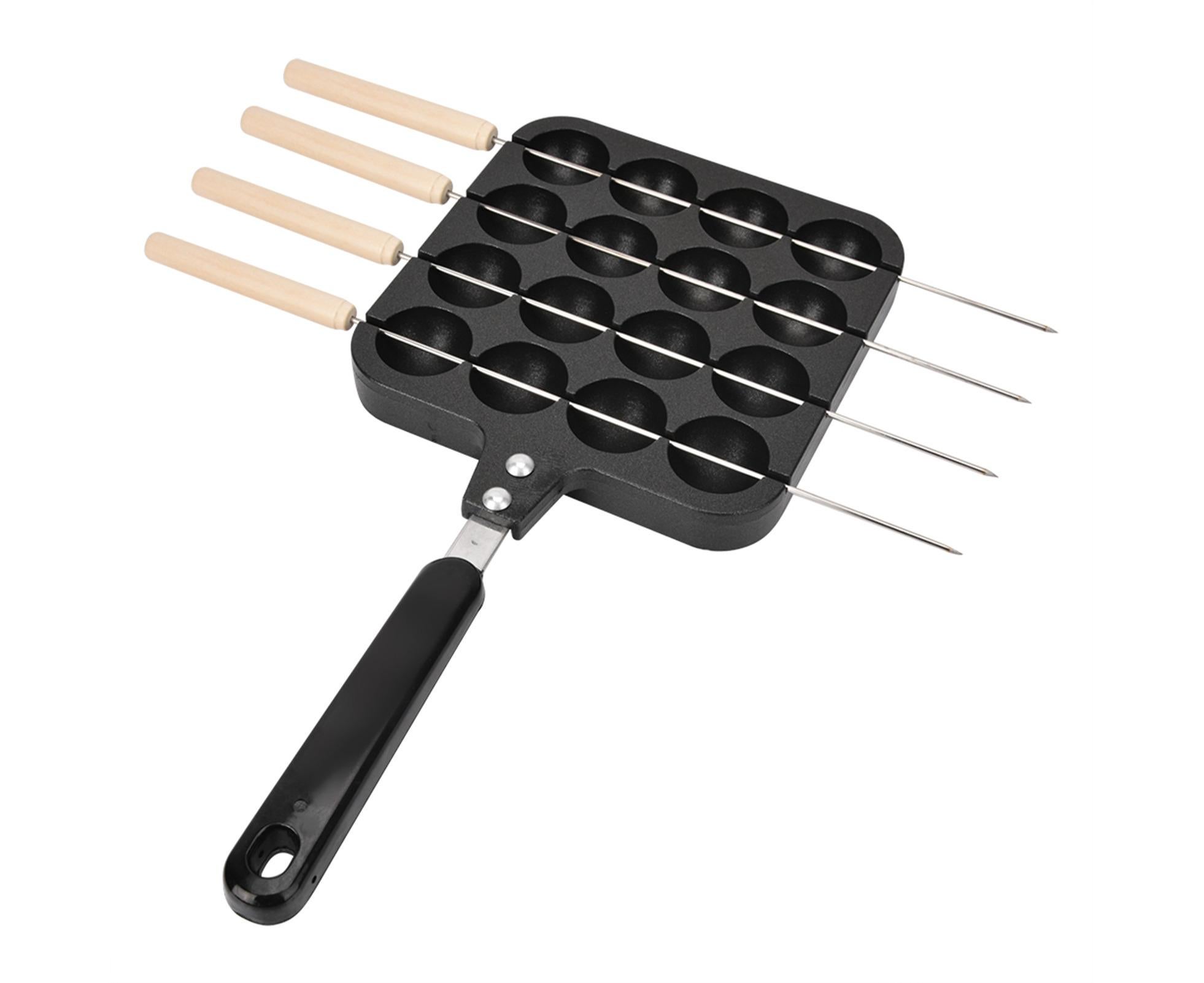 Non-Stick Takoyaki Grill Pan Plate, Cooking Baking Mold Tray