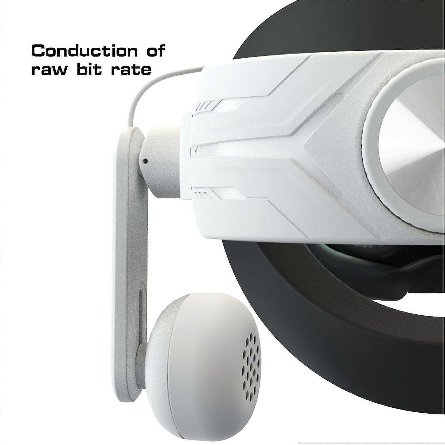 Type A Wired Earphones for Meta Quest 2/3 VR Headset Accessories 3.5mm Headphone with Stretchable