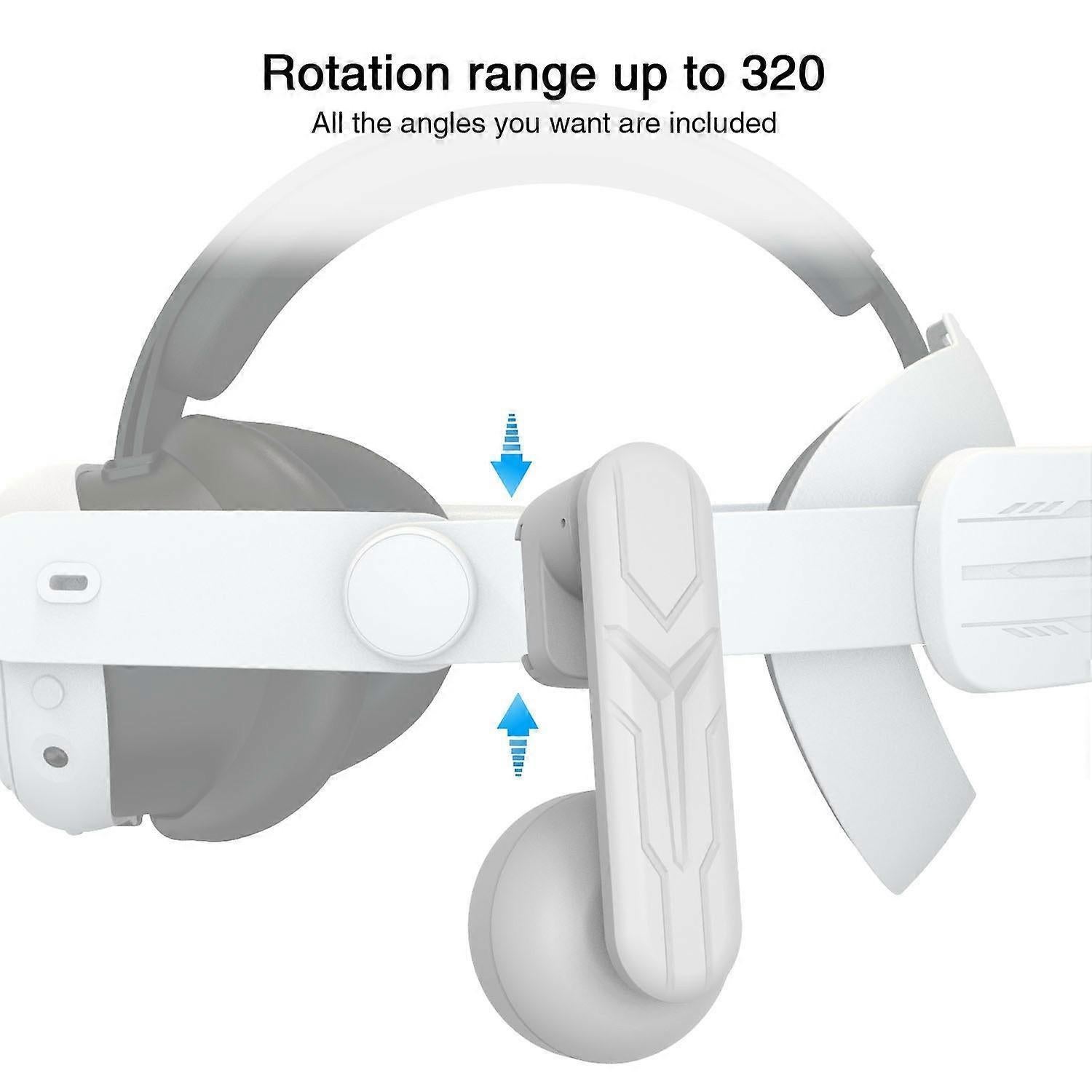 Type A Wired Earphones for Meta Quest 2/3 VR Headset Accessories 3.5mm Headphone with Stretchable