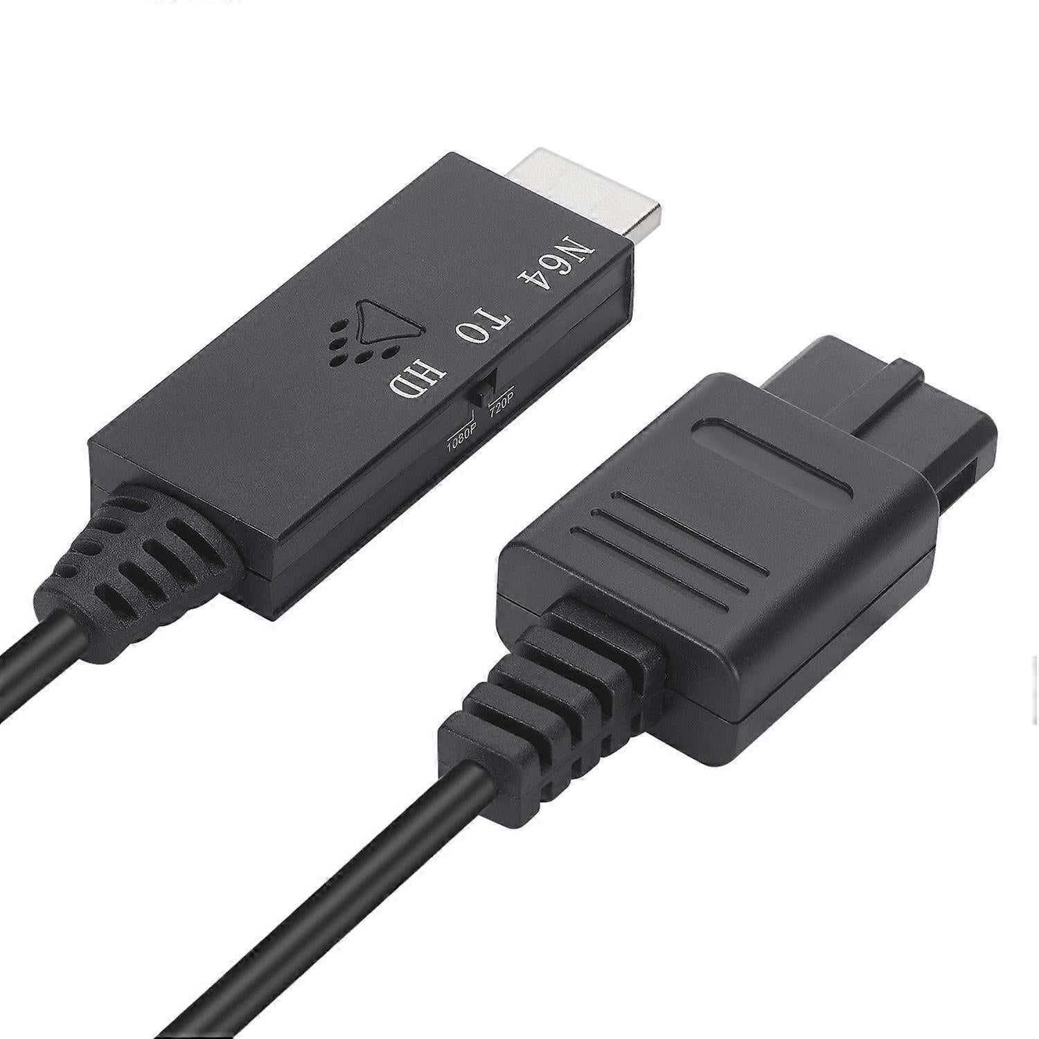 N64 to HDMI Converter for Nintendo SNES/NGC/SFC/N64 Plug and Play Game Console Adapter