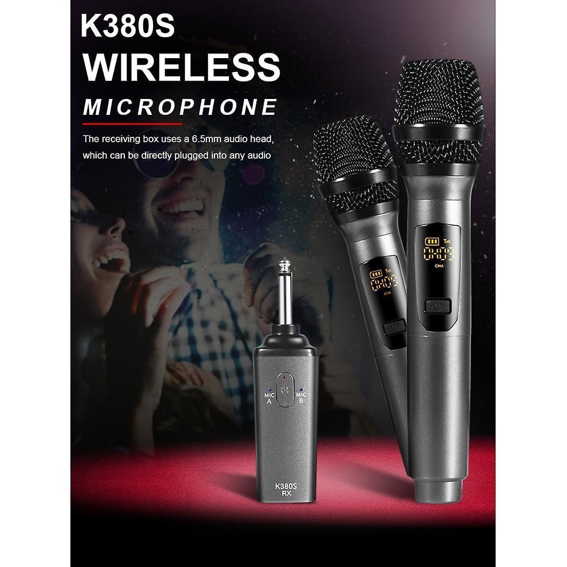 Bluetooth Karaoke Microphone - Portable Wireless Mic for KTV, iPad, Singing