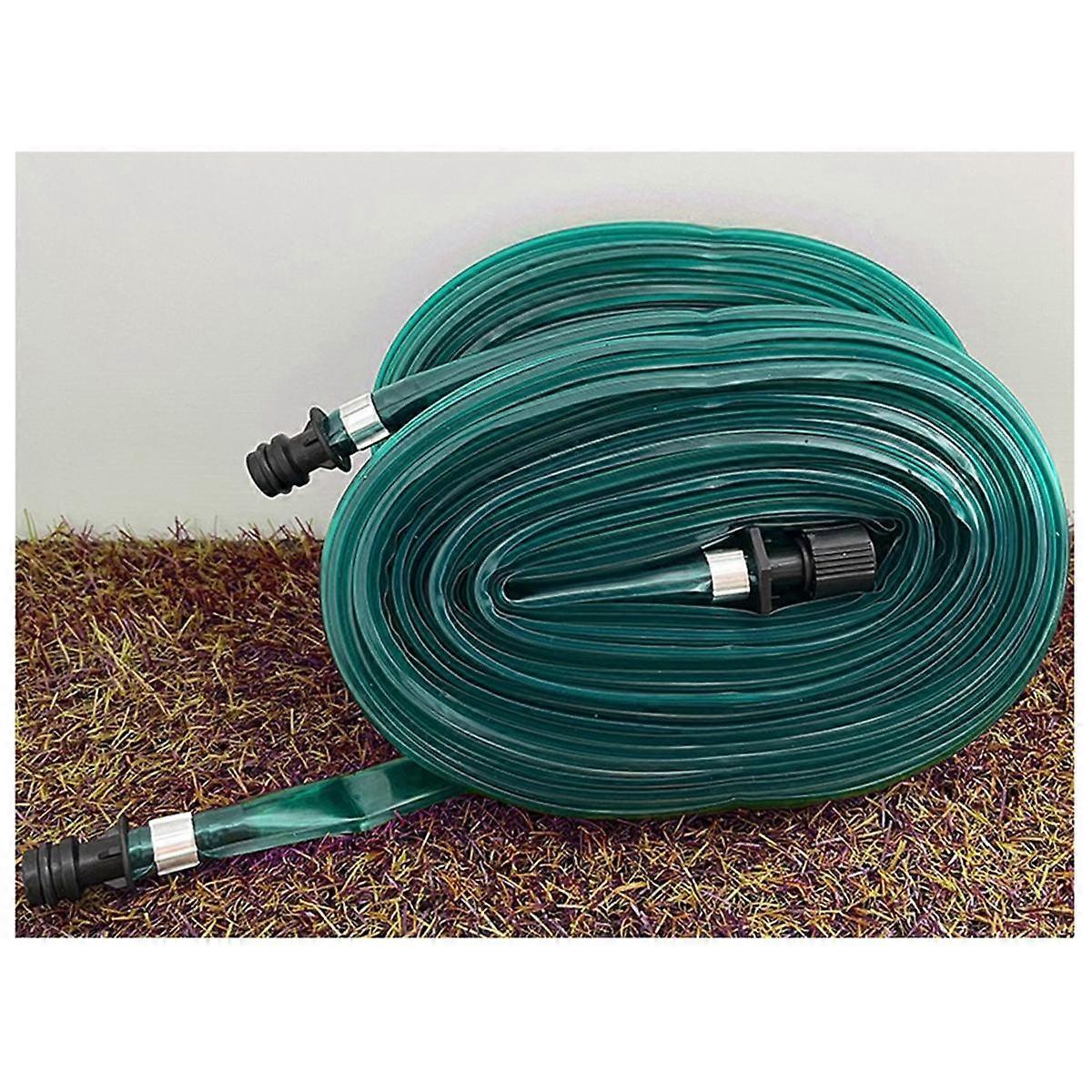 15m Garden PVC Sprinkler Hose - Cooling Irrigation Water Hose for Garden Use