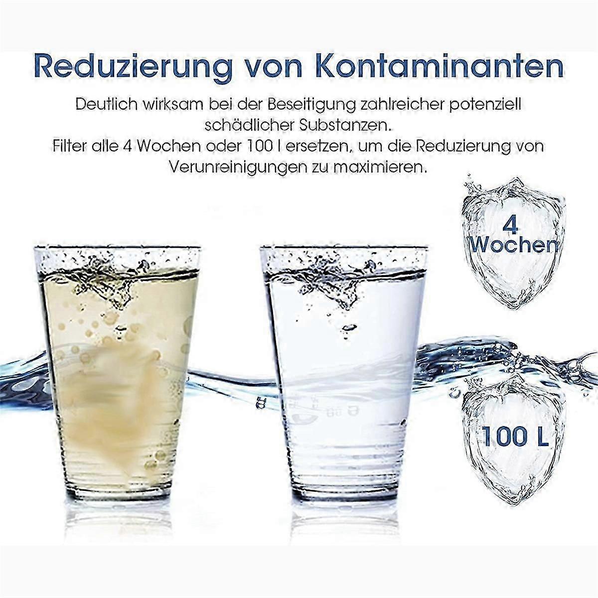 3pcs Maxtra Compatible Water Filter Cartridges for Pitchers