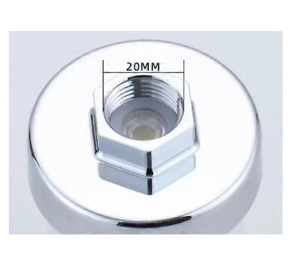Universal Shower Tap Filter, Anti-Limescale Purifier, Silver Transparent