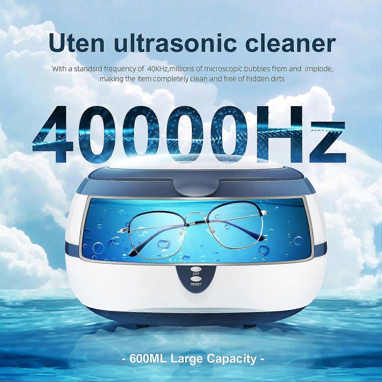 Uten Professional Ultrasonic Jewelry Cleaner with Watch Holder & Basket