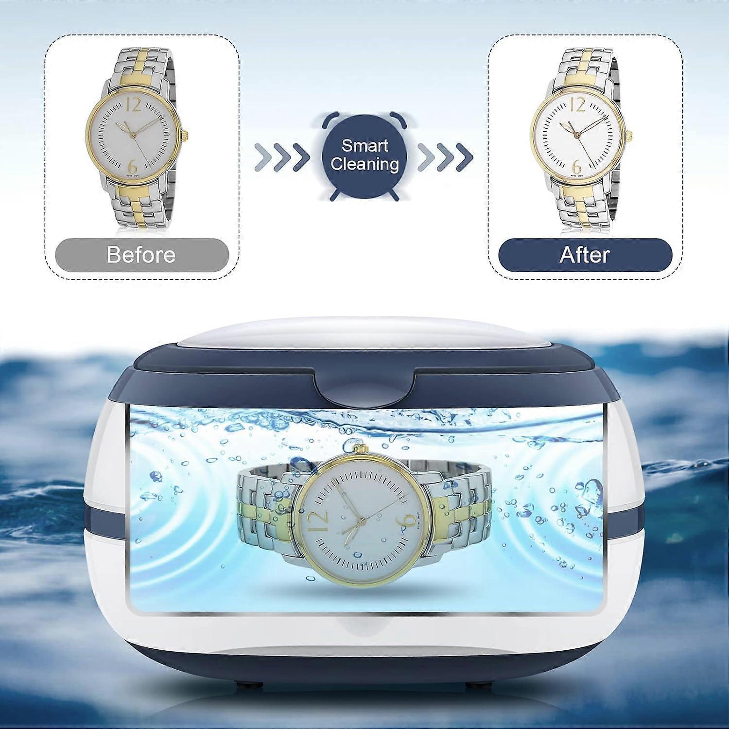 Uten Professional Ultrasonic Jewelry Cleaner with Watch Holder & Basket