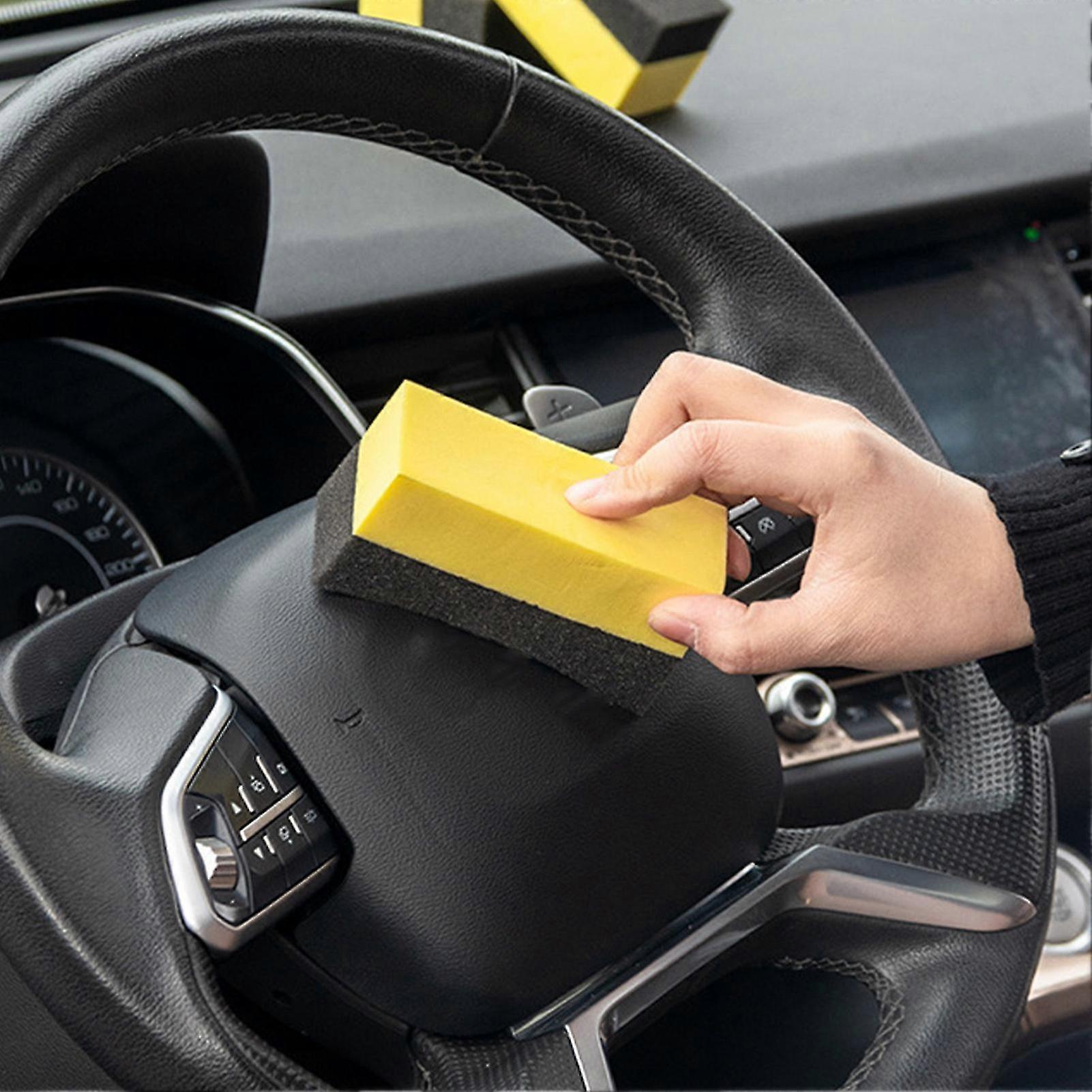 Tire Dressing Applicator Pad, Car Detailing Foam Sponge Tool