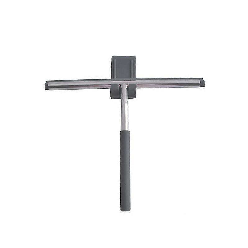 Stainless Steel Silicone Shower Squeegee, Glass Cleaning Tool